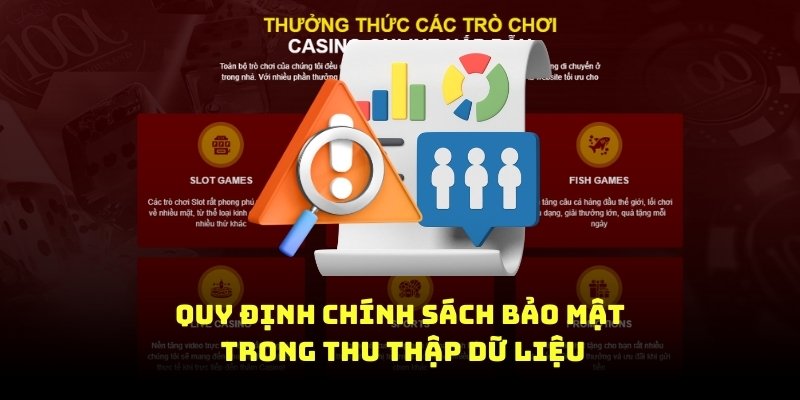 quy định chính sách bảo mật trong thu thập dữ liệu